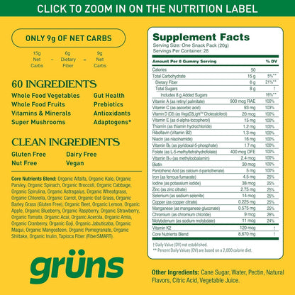 Superfoods Green Gummies