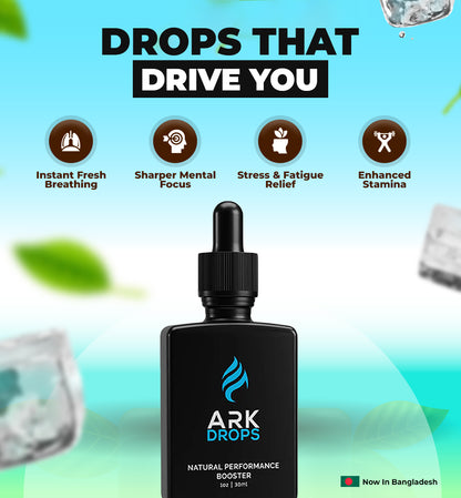 Ark Drops by Evoq - Breathe and Focus Formula