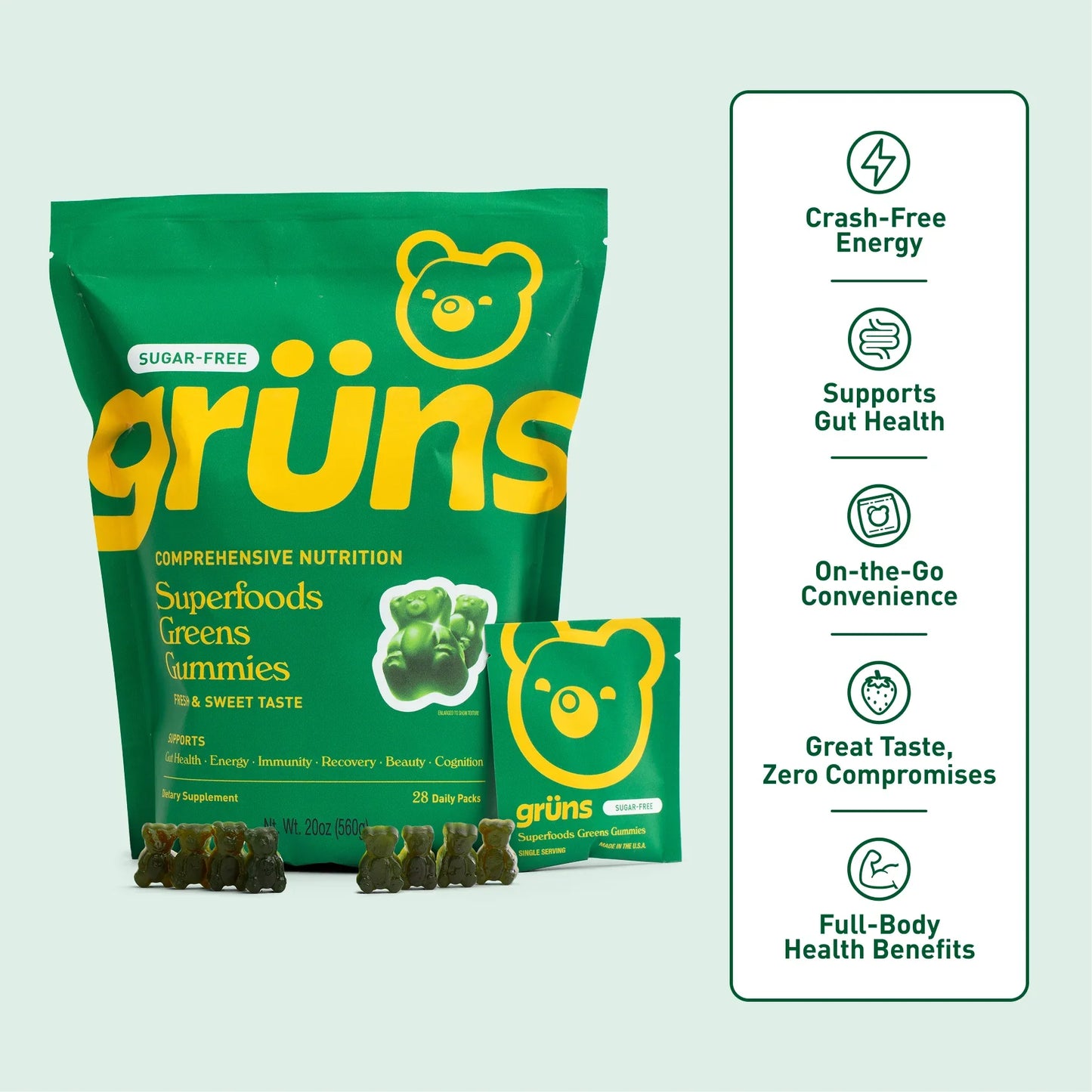 Superfoods Green Gummies