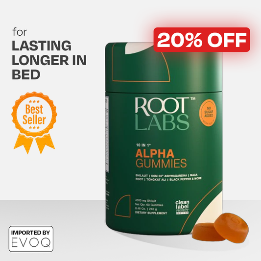Alpha Shilajit Gummies - Last Longer in Bed