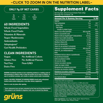 Superfoods Green Gummies